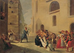 De moord op Capodistria door Tsokos Dionysios